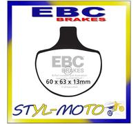 FA094 PASTIGLIE ORGANICA ANT SX EBC HARLEY HD XL 1200 C SPORTSTER CUSTOM 1996
