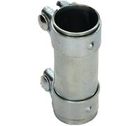 2 Pezzo Connettore Tubo Scarico Morsetto Doppio 40 X 125 MM