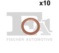 10x Anello di tenuta, vite di scarico olio Rame 397.980.010 FA1 per BMW ALPINA