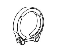 FA1 969-875 Fascetta scarico Morsetto-Fascetta a V Ø75mm per VW GOLF VI (5K1)