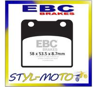 FA103 PASTIGLIE ORGANIC ANT SX EBC SUZUKI VL 1500 INTRUDER LEGENDRY CLASSIC 1998