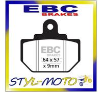 FA111 PASTIGLIE ORGANICHE ARAMID POSTERIORI EBC HONDA FL 400 R PILOT 1989-1993