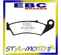 FA125MXS PASTIGLIE SINTERIZZATE ANTERIORI SINISTRA EBC HONDA CRM 75 R 1989-1994