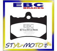 FA126HH PASTIGLIE SINTERIZZATE ANT DESTRA EBC APRILIA AF1 125 EUROPA 1990-1994