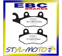 FA135TT PASTIGLIE SINTERIZZATE ANTERIORI DESTRA EBC YAMAHA YFZ 450 R 2009-2018