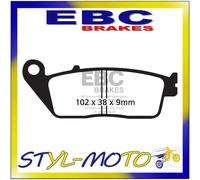 FA142 PASTIGLIE ORGANICA ANT SX EBC TRIUMPH 900 THRUXTON ACE 694350 -> 2015