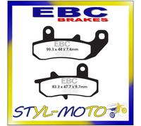 COPPIE/PASTIGLIE SUZUKI DR RSE 650 1991 1995 FRENO ANTERIORE POSTERIORE EBC MOTO