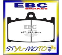 FA158HH PASTIGLIE SINTERIZZATE ANTERIORI EBC SUZUKI GSF 650 S BANDIT 2007-2013