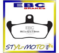 FA163 PASTIGLIE ORGANICHE ARAMID ANTERIORI SINISTRA EBC CAGIVA W 16 1994-1998