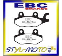 FA165TT PASTIGLIE SINTERIZZAT ANT SX EBC SUZUKI LT-A 500 F QUAD MASTER 2000-2001