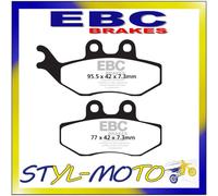PASTIGLIE FRENI PER APRILIA RS RX MX 50 ANTERIORE 95>05 EBC FA194 ORGANICA MOTO