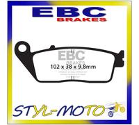 FA196 PASTIGLIE ORGANICHE ARAMID POSTERIORI EBC BMW C 650 GT SCOOTER 2011-2018