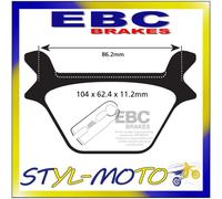 FA200 PASTIGLIE ORGANIC POST EBC HARLEY DAVIDSON HERITAGE SOFTAIL NOSTALGIA 1993