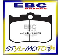 EBC Goldstuff Sintermetall Pastiglie Freno Fa216/3hh