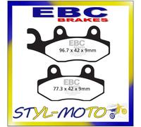 FA228 PASTIGLIE ORGANIC ANT SX EBC ROYAL ENFIELD 500 EFI BULLETBATTLE GREEN 2010