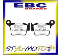 EBC Carbon Tt Posteriore Pastiglie Freno (1 Set) Per Sherco 250 Sef-R (2013 2015