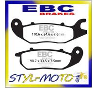 EBC Biologico Pastiglie Dischi Freni Anteriori (1 Set) Per Honda CBR125R (2004 A