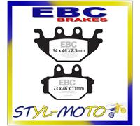 FA377 PASTIGLIE ORGANICHE ARAMID ANTERIORI EBC KYMCO 250 URBAN QUAD 2006