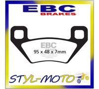 FA395TT PASTIGLIE SINTERIZZATE ANTERIORI EBC ARCTIC CAT 700 ATV DIESEL 2012-2014