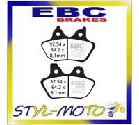 EBC Pastiglie freno FA400HH Sinterizzate per Harley 06>07 Pinza 4 pistoncini