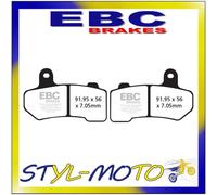 FA409 PASTIGLIE ORGANIC POST EBC HARLEY HD ULTRA CLASSIC ELECTRA GLIDE 2008-2011