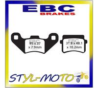 FA416TT PASTIGLIE SINTERIZZATE ANTERIORI EBC PGO 150 BUGRIDER