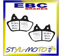 FA434 PASTIGLIE ORGANIC POST EBC HARLEY DAVIDSON FXSTBI NIGHT TRAIN SOFTAIL 2006