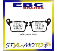 EBC Biologico Posteriore Pastiglie Freno per Honda CB600 Hornet (Non ABS) (2007