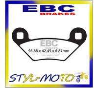 FA475TT PASTIGLIE SINTERIZZATE POSTERIORI EBC POLARIS 500 X2 SPORTSMAN 2010