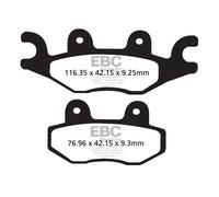 FA484R BRAKE PAD FA-R SERIES SINTERED METAL CECTEK QUADRIFT 500 EFI 2X4 T5 2010