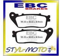 FA488HH PASTIGLIE SINT. POST EBC HONDA VFR 800 XA CROSSRUNNER ABS 2011-2018