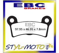 PASTIGLIE FRENO PER H.D. TRI GLIDE / STREET TRIKE EBC FA605/4HH HARLEY DAVIDSON