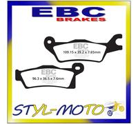 Ebc Fa-tt Series Carbon Fiber Fa618tt Brake Pads Nero