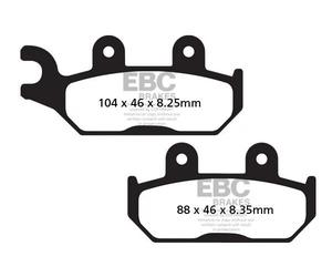 FA645TT BRAKE PAD CARBON TT DIRT YXC 700 VPH 4X4 VIKING VI EPS HUNTER 2016