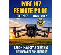 FAA Part 107 Exam Prep for Remote Pilots: The Complete Study Guide to Become FAA Certified Faster, Master Airspace, Weather & Real-World Flight Decisions, and Start a Profitable Drone Career