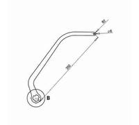 FAAC 1057313 - Coppia Di Bracci Night Day Tipo Nd6 Marrone