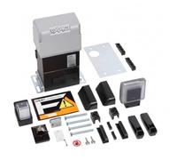 FAAC 105940 Kit Automazione 230V per Cancelli Scorrevoli - Motoriduttore 746 C Z16 con Encoder, Fotocellule, Lampeggiatore, Radiocomando - Portata 600 Kg