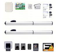 FAAC 400 CBC 230V DUE ANTE 2.2 MT KIT CANCELLO BATTENTE AUTOMATICO 104205