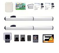 FAAC 422 SBS 230V 3 M KIT 2 ANTE AUTOMAZIONE CANCELLO BATTENTE AUTOMATICO 104210