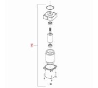 FAAC 63003169 - Motore Elettrico Per 550 Breeze 230V Ricambio GENIUS