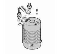 FAAC 7704075 - Motore Statore Elettrico 220V 230V 6P Per 750 760 Ricambio