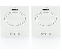 FAAC 787007 XT2 433 - Automazione Cancello Telecomando, Bianco (Confezione da 2)