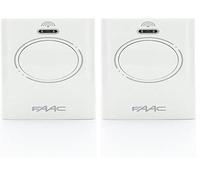 FAAC 787007 XT2 433 - Automazione Cancello Telecomando, Bianco (Confezione da 2)