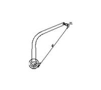 FAAC - Coppia Bracci Alternativi Nd2 Per N1d Bianco Ral 9010 Automatismi 105727