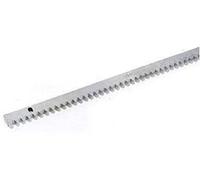 faac cremagliera acciaio modulo 4 zincata 30x12 - 5 metri - a saldare 490122 5