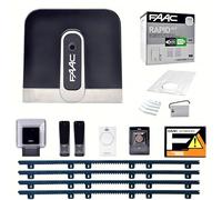 FAAC CYCLO C720 KIT 4 MT DI CREMAGLIERA IN NYLON AUTOMAZIONE CANCELLO SCORREVOLE