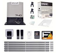 FAAC DELTA 2 740 KIT 5 METRI CREMAGLIERA METALLO AUTOMAZIONE CANCELLO SCORREVOLE