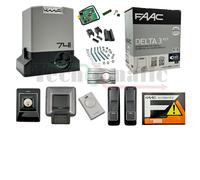 FAAC DELTA 3 KIT PER AUTOMAZIONE CANCELLO SCORREVOLE 900KG 230V 105630445