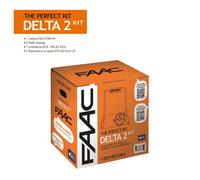 Kit Automazione Cancello Scorrevole 500Kg FAAC DELTA2 KIT 230V PERFECT 105914 DE