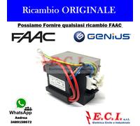FAAC GENIUS ORIGINALE 115014 TRASFORMATORE LAMELLARE 120VA MOTORE 391